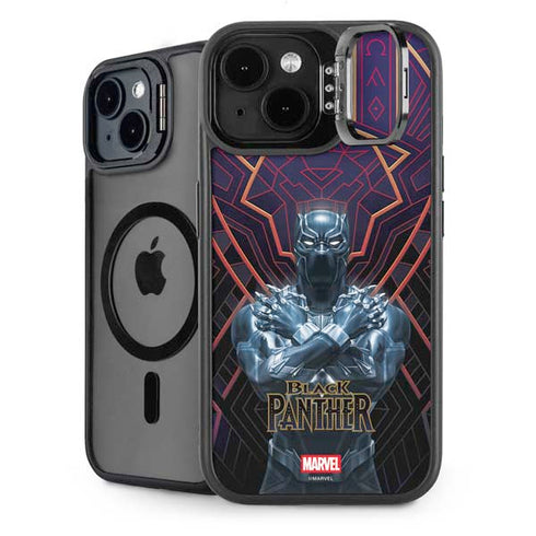 Marvel Black Panther Wakanda Salute iPhone 14 Kickstand Case